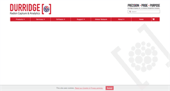 Desktop Screenshot of durridge.com