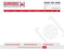 Tablet Screenshot of durridge.com